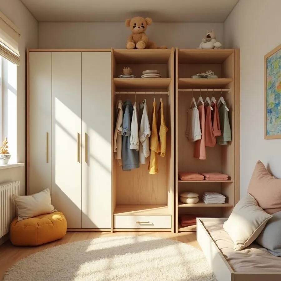 Garderoba dziecka – kluczowe wskazówki do planowania i organizacji przestrzeni